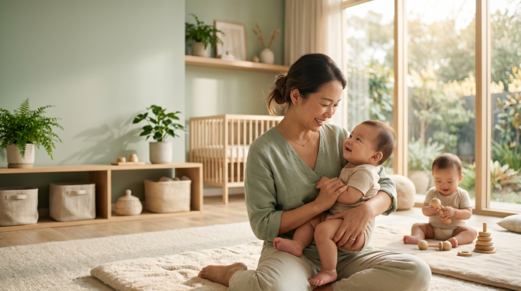 Bright Horizon Infant Care infant sleeping