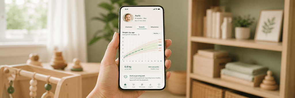 infant growth tracking in Iskandar Puteri via School2me app
